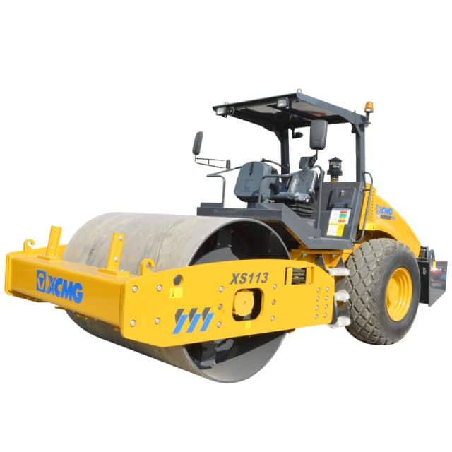 XCMG Official XS113 Single Drum Vibratory Roller for sale